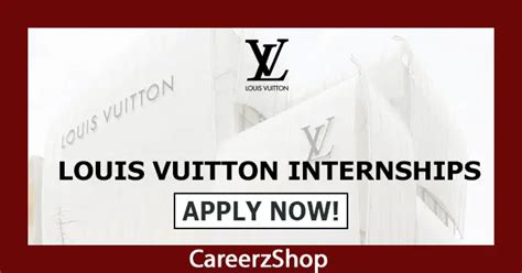 louis vuitton employment|louis vuitton internship summer 2024.